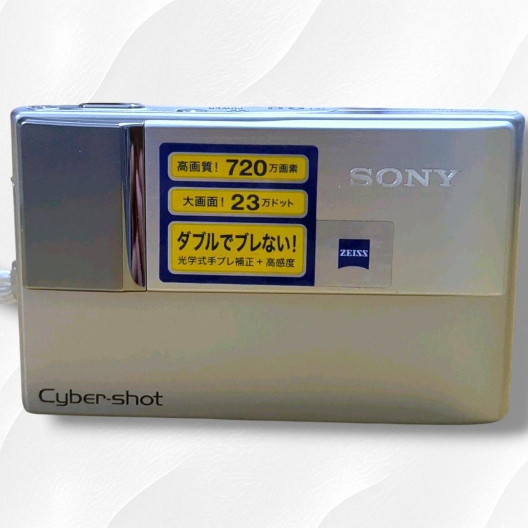 【美品】SONY Cyber-shot DSC-T10 オールドコンデジ