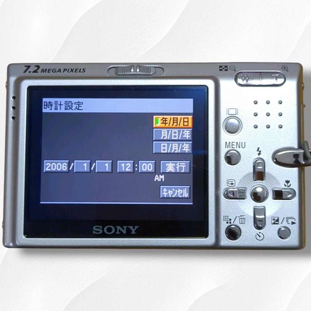 【美品】SONY Cyber-shot DSC-T10 オールドコンデジ