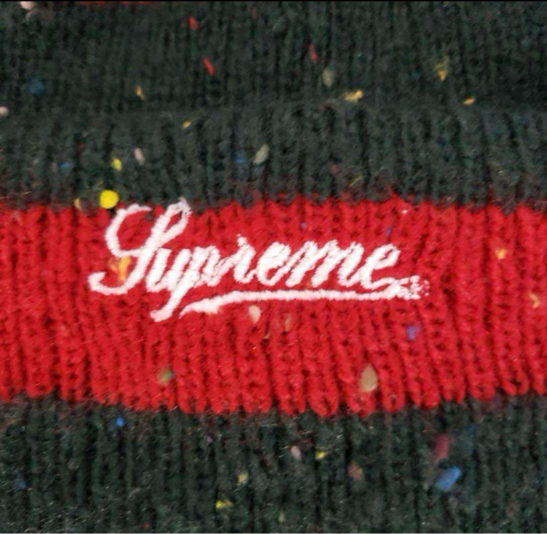 Supreme ストライプ ニット帽・ビーニー