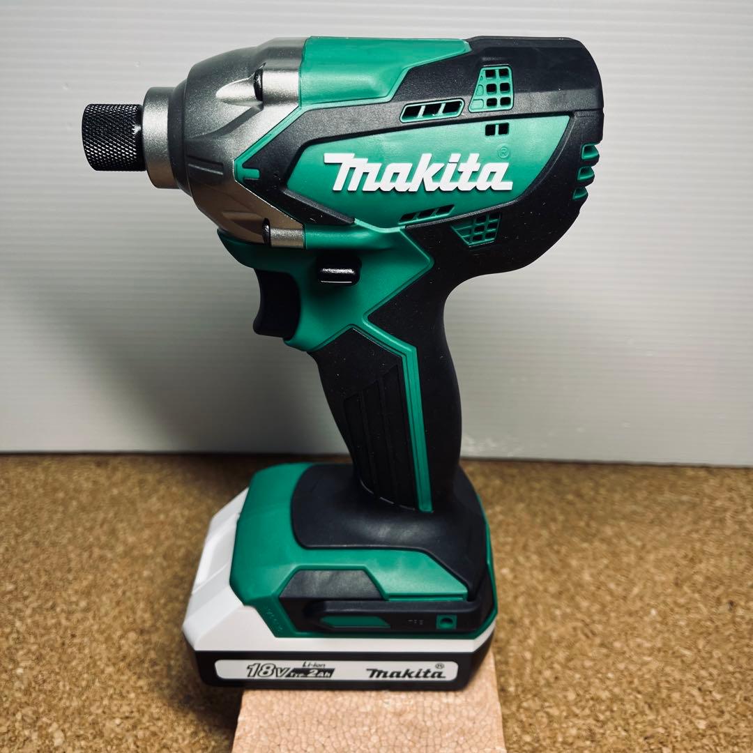 マキタ18V充電式インパクトドライバーMTD002D充電器バッテリ2個Makita
