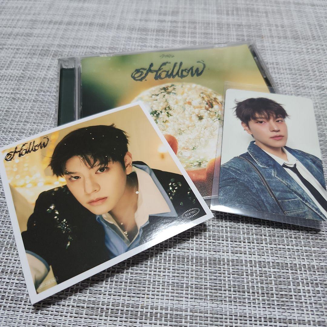 全部スンミン トレカ CD 未使用シリアル＆マイル付 Hollow 4形態 Stray Kids【Hollow 】通常盤スンミンTSUTAYA限定カード付き