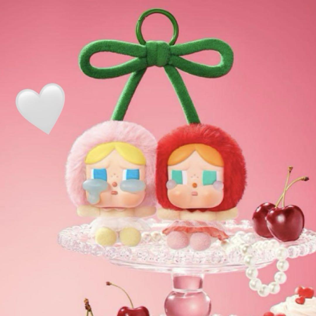cryingforlove クライベイビー チェリー♡ぬいぐるみペンダント Amazon.co.jp: POP MART CRYBABY Crying For Love ぬいぐるみ