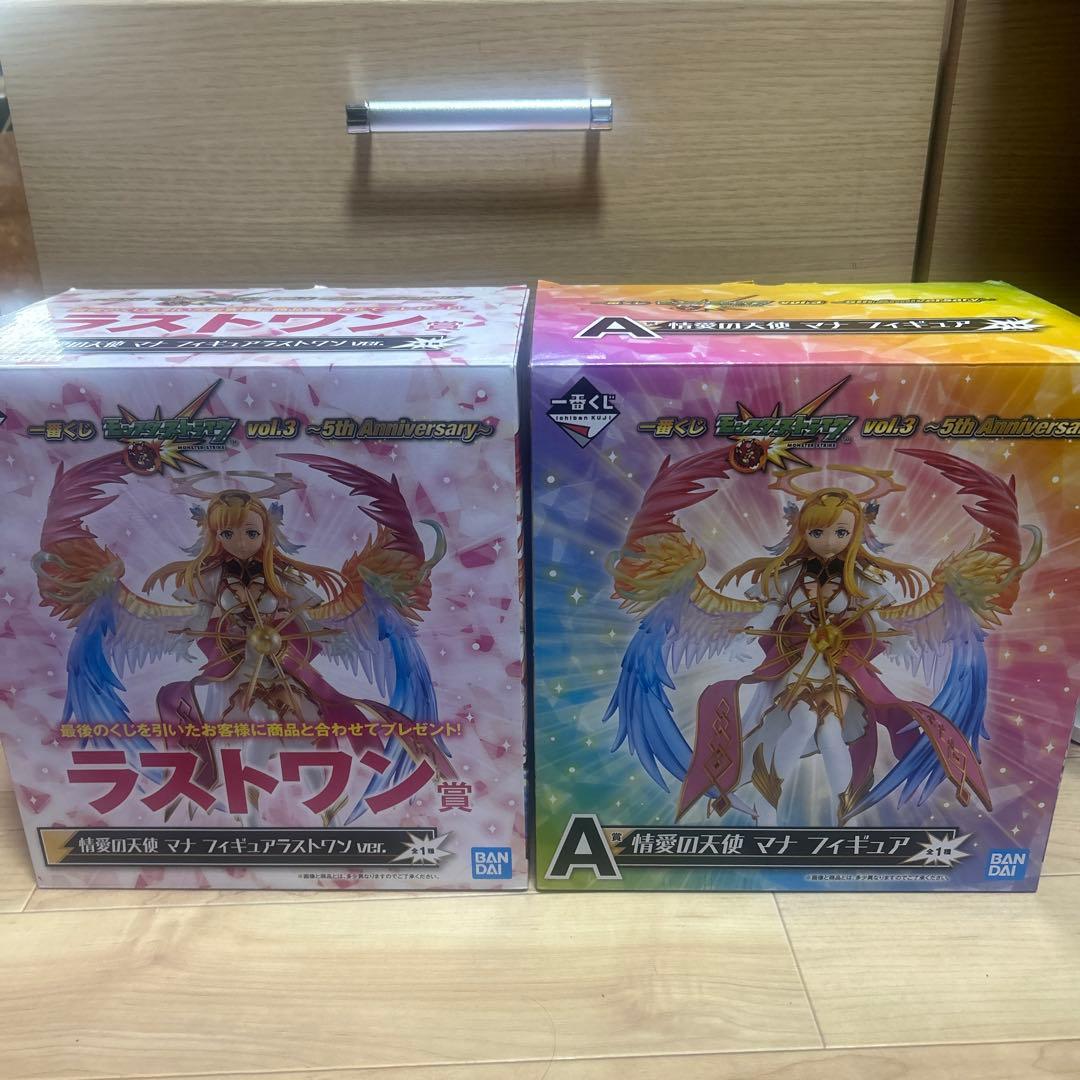 モンスターストライク 一番くじ ラストワン賞 A賞2個セット マナ フィギュア