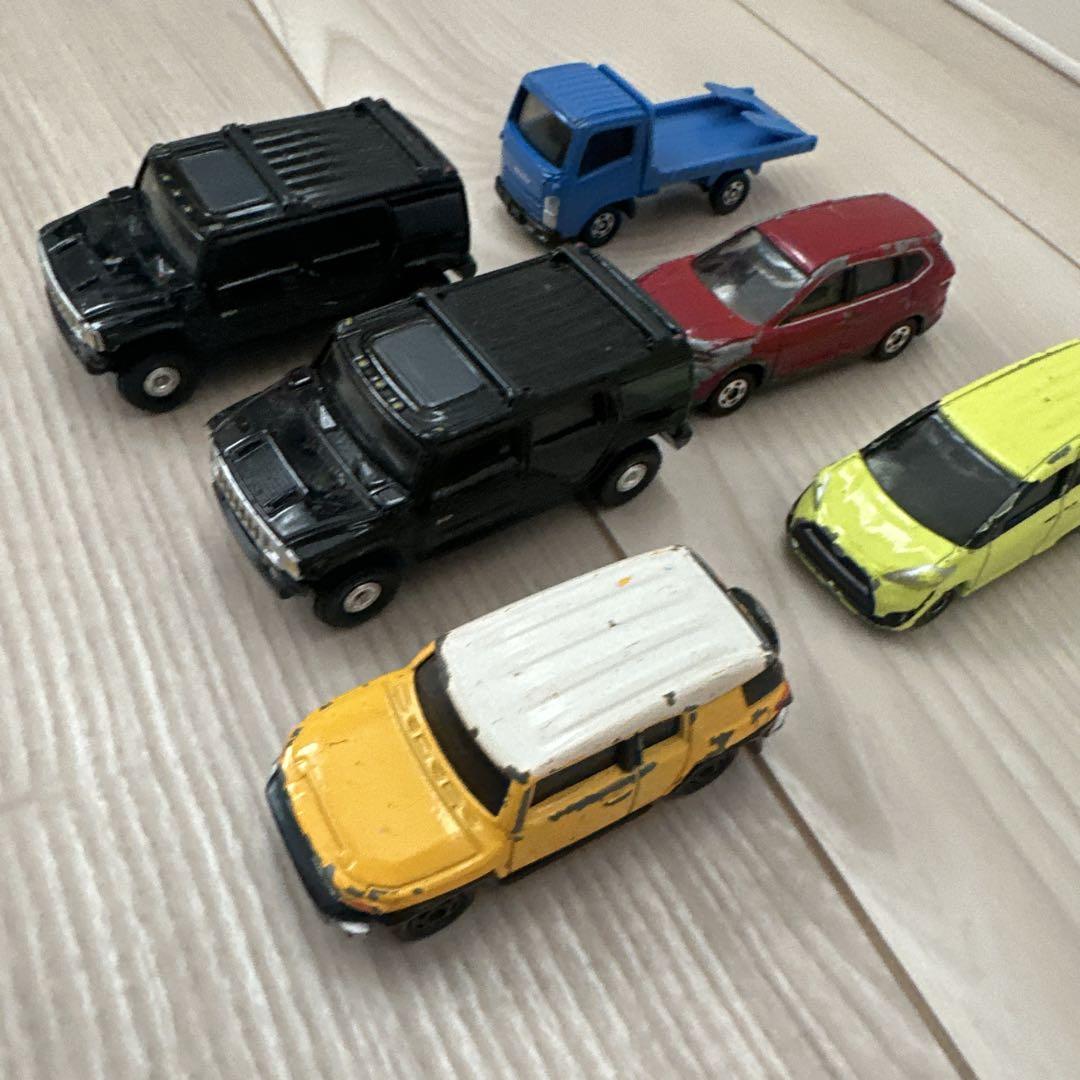 ミニカーセット 6台 カラー多様