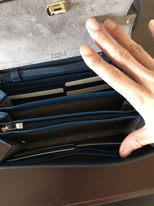 フルラ　お財布ポシェット　お財布ショルダー