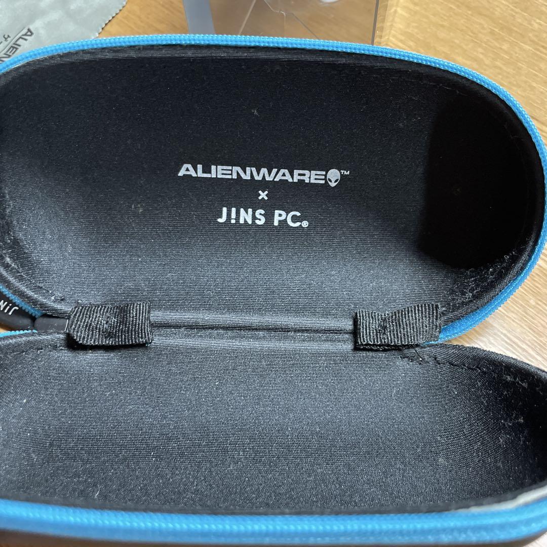 JINS PC ブルーライトカットメガネ ALIENWAREケース付き