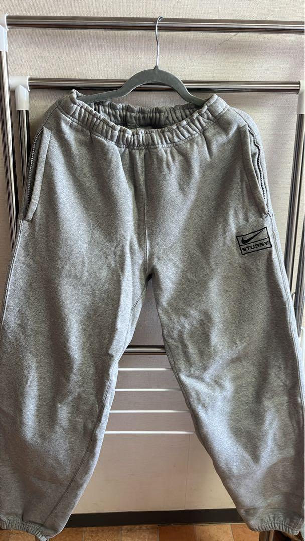 Nike Stussy コラボ ジョガーパンツ Sサイズ グレー