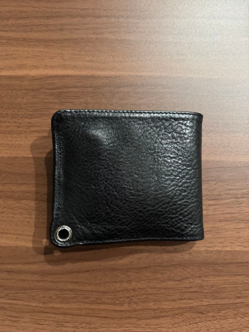 ほぼ新品 Valextra 二つ折り財布 ブラック ユニセックス 値下げ