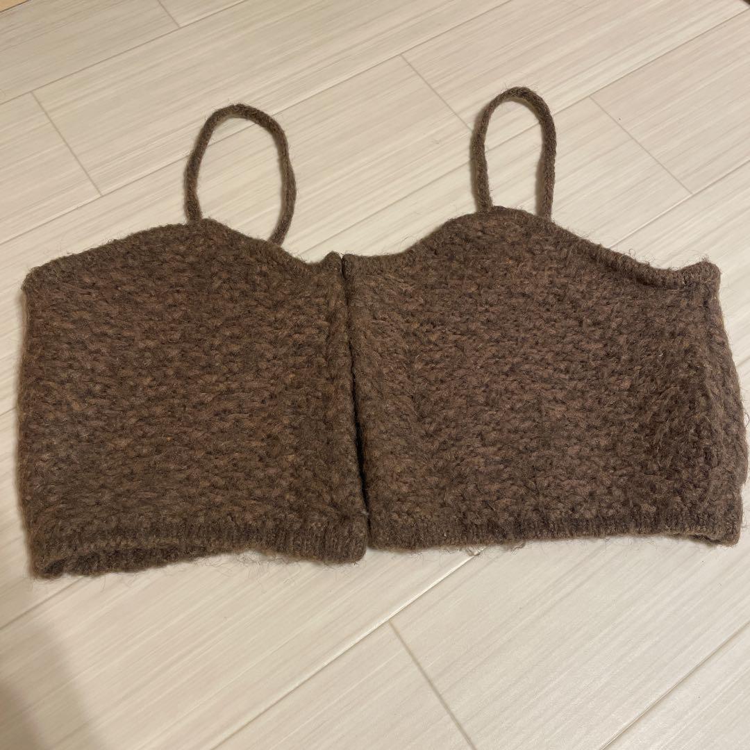 トップス Eaphi warm knit bustier