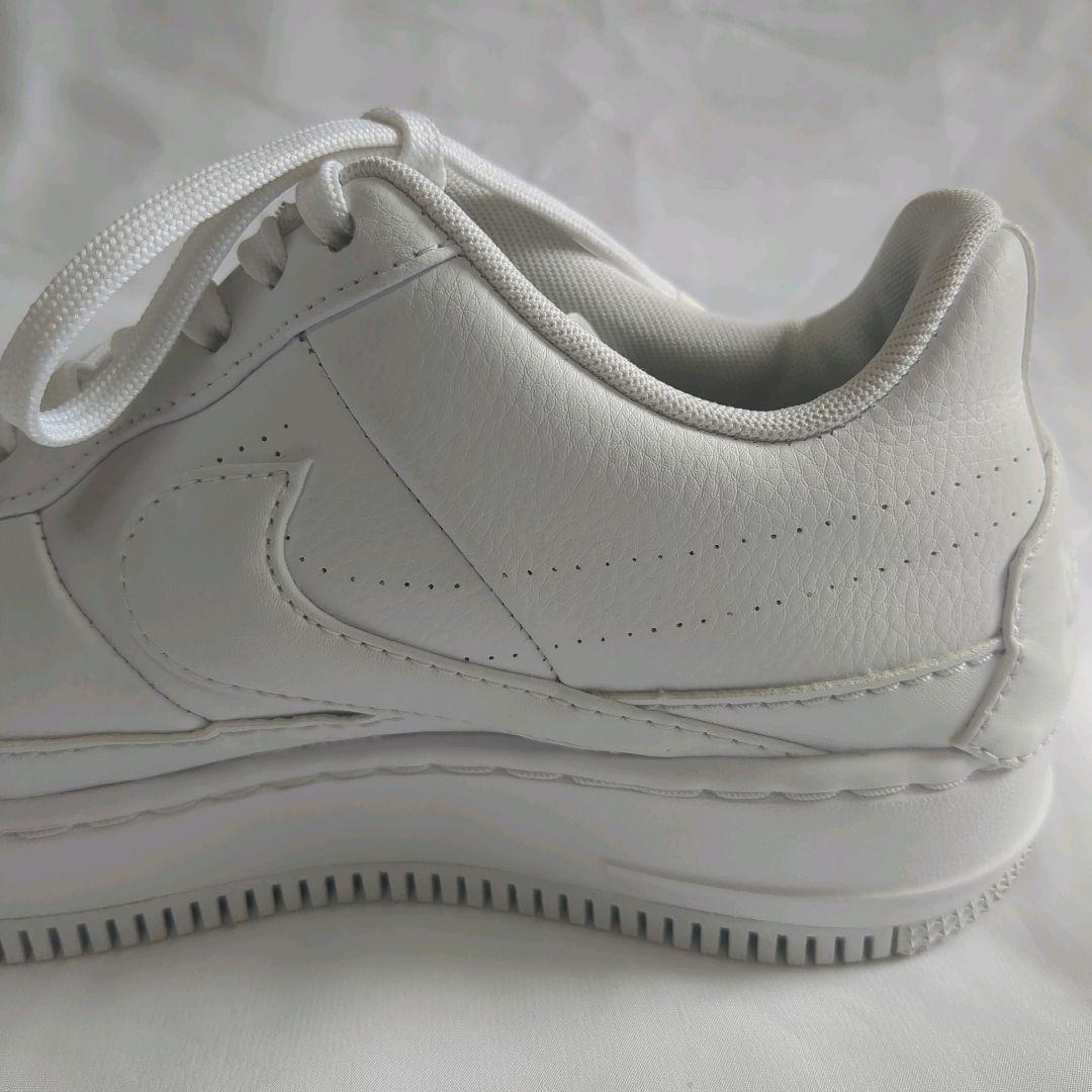 美品★ナイキ エアフォース1/Nike AirForce1 24.0cm白レザー