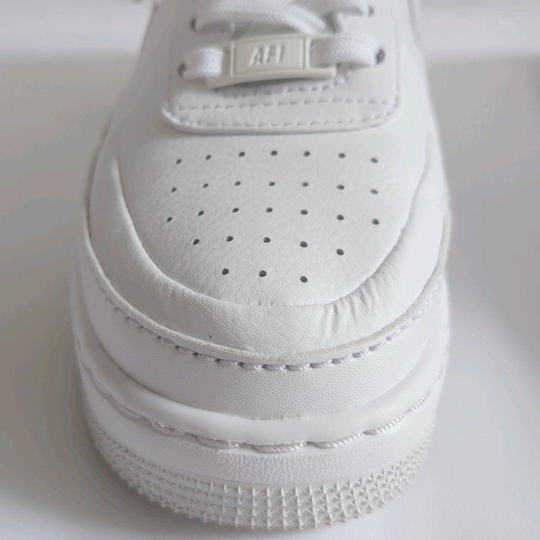 美品★ナイキ エアフォース1/Nike AirForce1 24.0cm白レザー