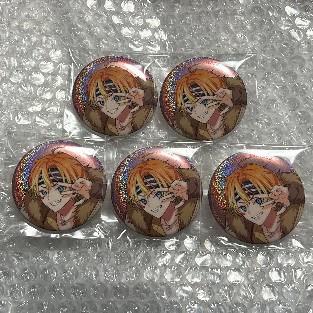 18TRIP エイトリ 五十竹あく太 ハマメグリ 缶バッジ - メルカリ