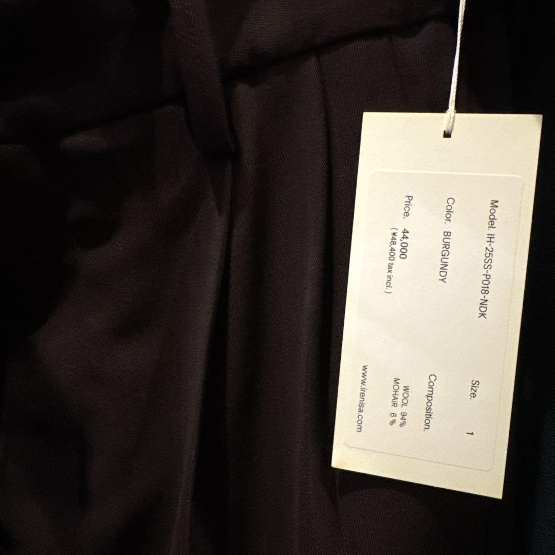 IRENISA 25SS 徹底レビュー：Two Tucks Wide TrousersとCargo