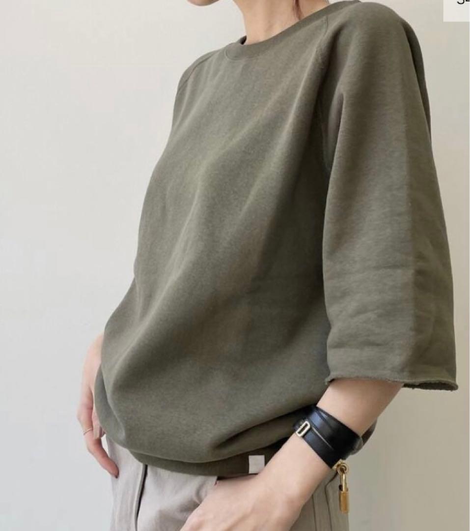 SALE/37%OFF】 L'Appartement☆Half Sweat Sleeve Tシャツ/カットソー
