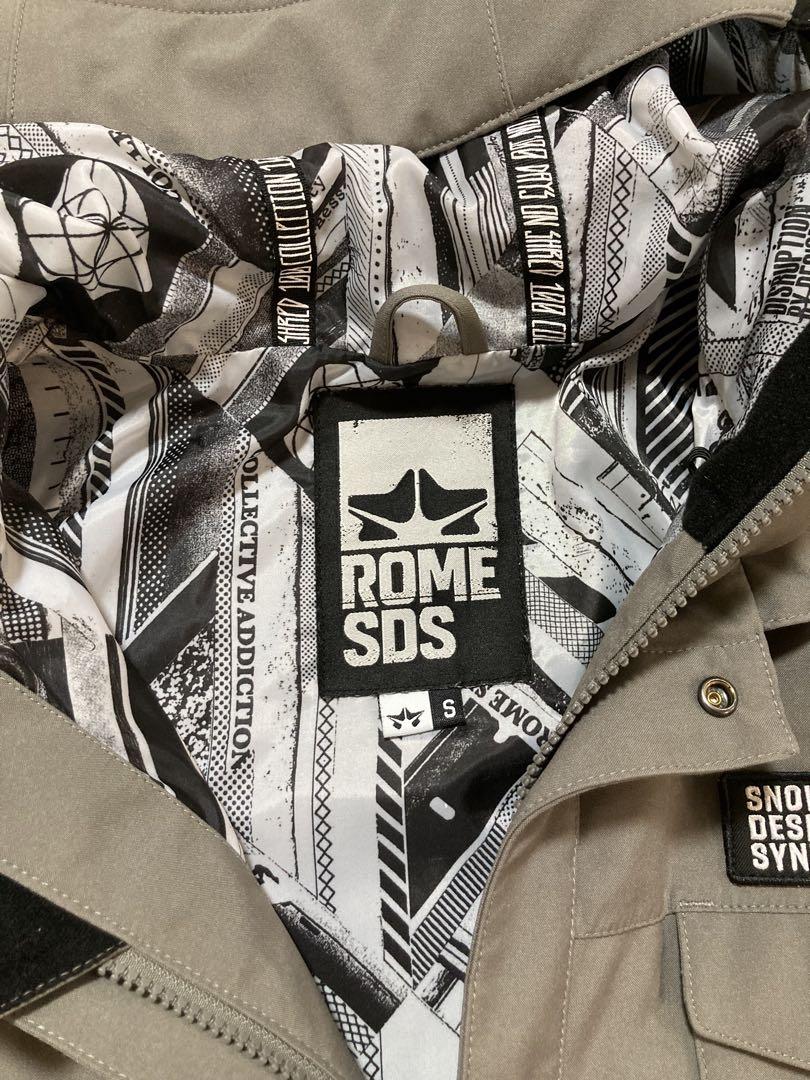 ROME SDS メンズ　スノーボードウェア　Sサイズ　クリーニング済