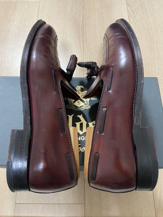 低価SALE Alden オールデン 別注 バーガンディー コードバン タッセルローファー uGyPL-m17250802019 得価超激安