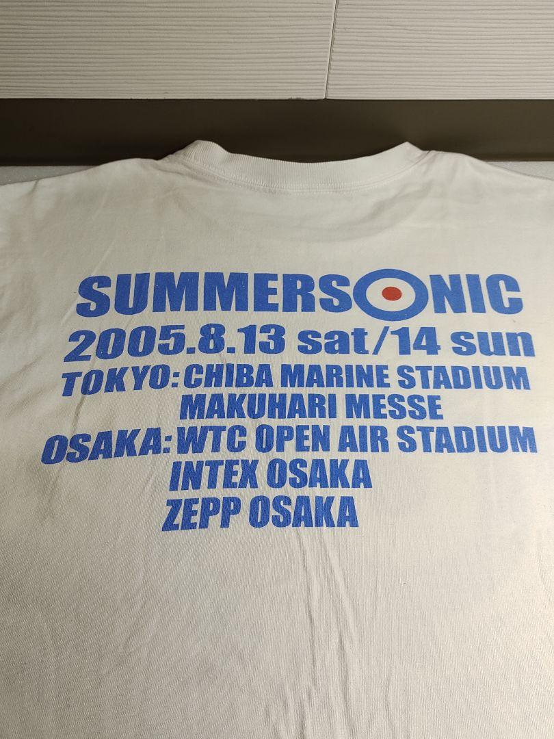 古着SUMMER SONIC 2005 Tシャツ Mサイズ ホワイト