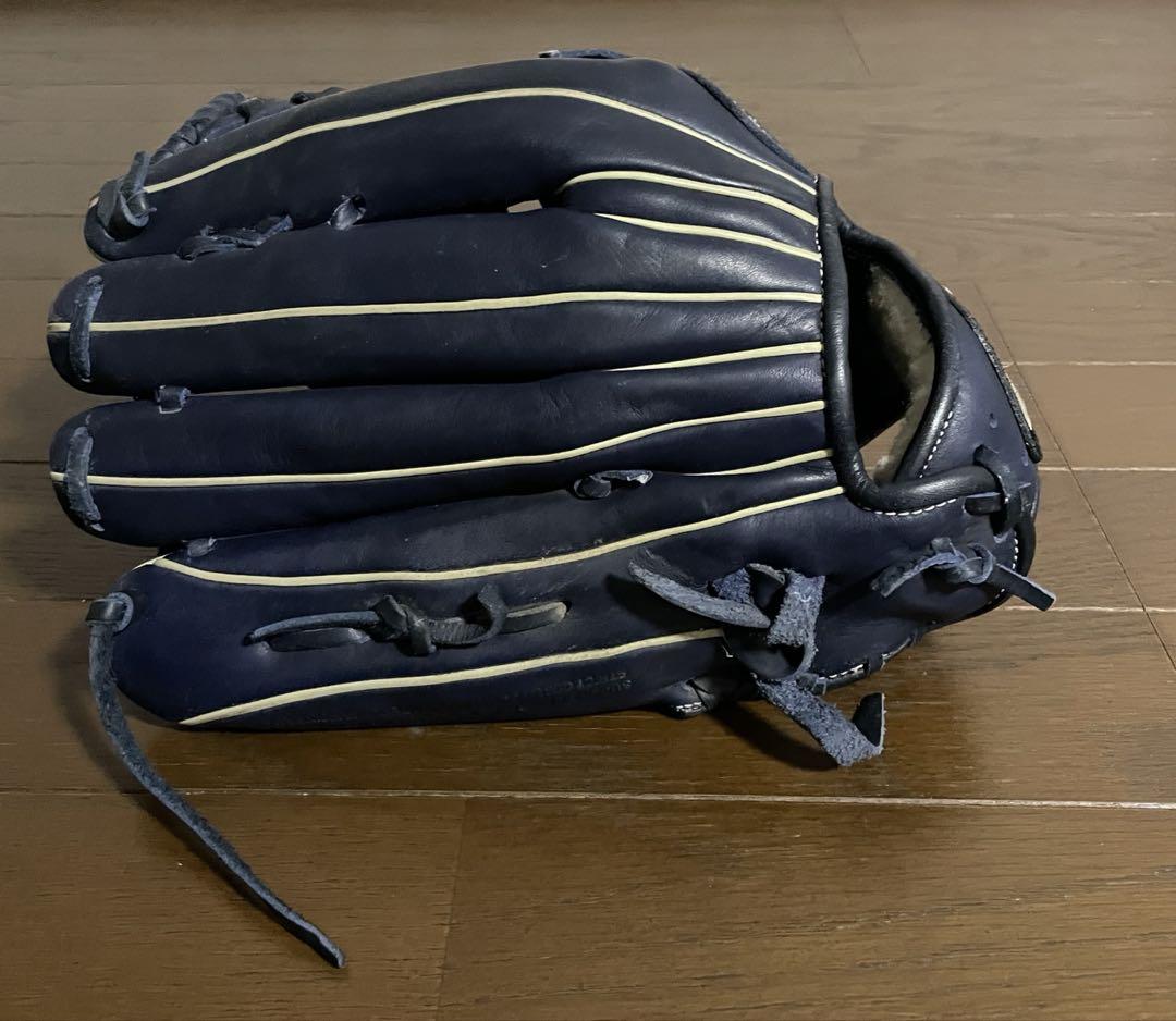 Mizuno イチローモデル ビューリーグ軟式グローブ ネイビー　ビックM