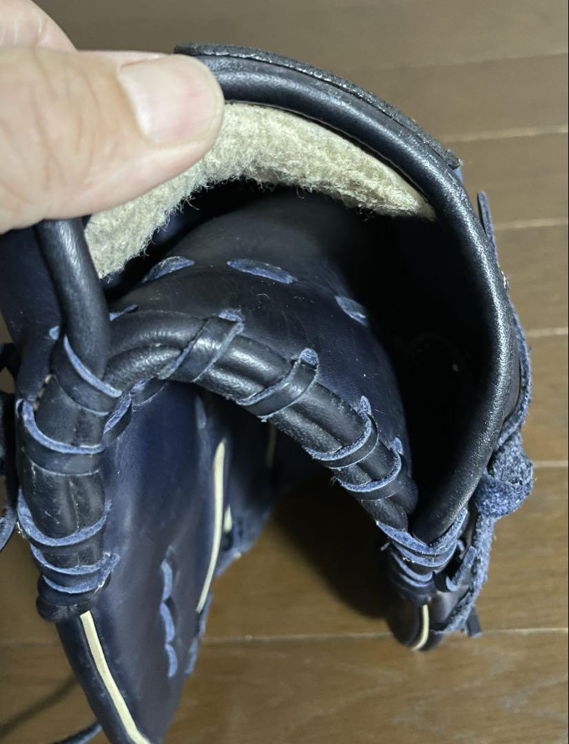 Mizuno イチローモデル ビューリーグ軟式グローブ ネイビー　ビックM