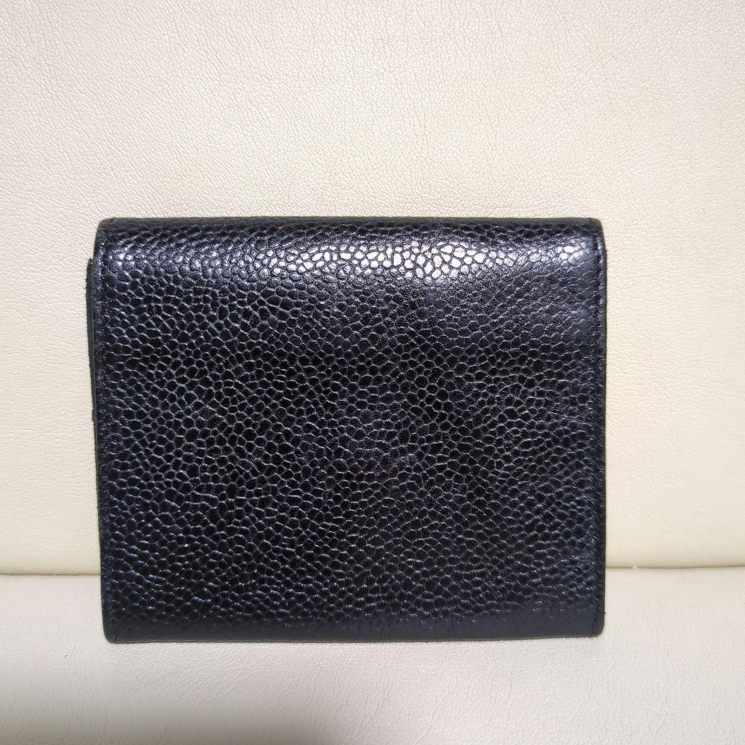 CHANEL ブラックレザー名刺入れ