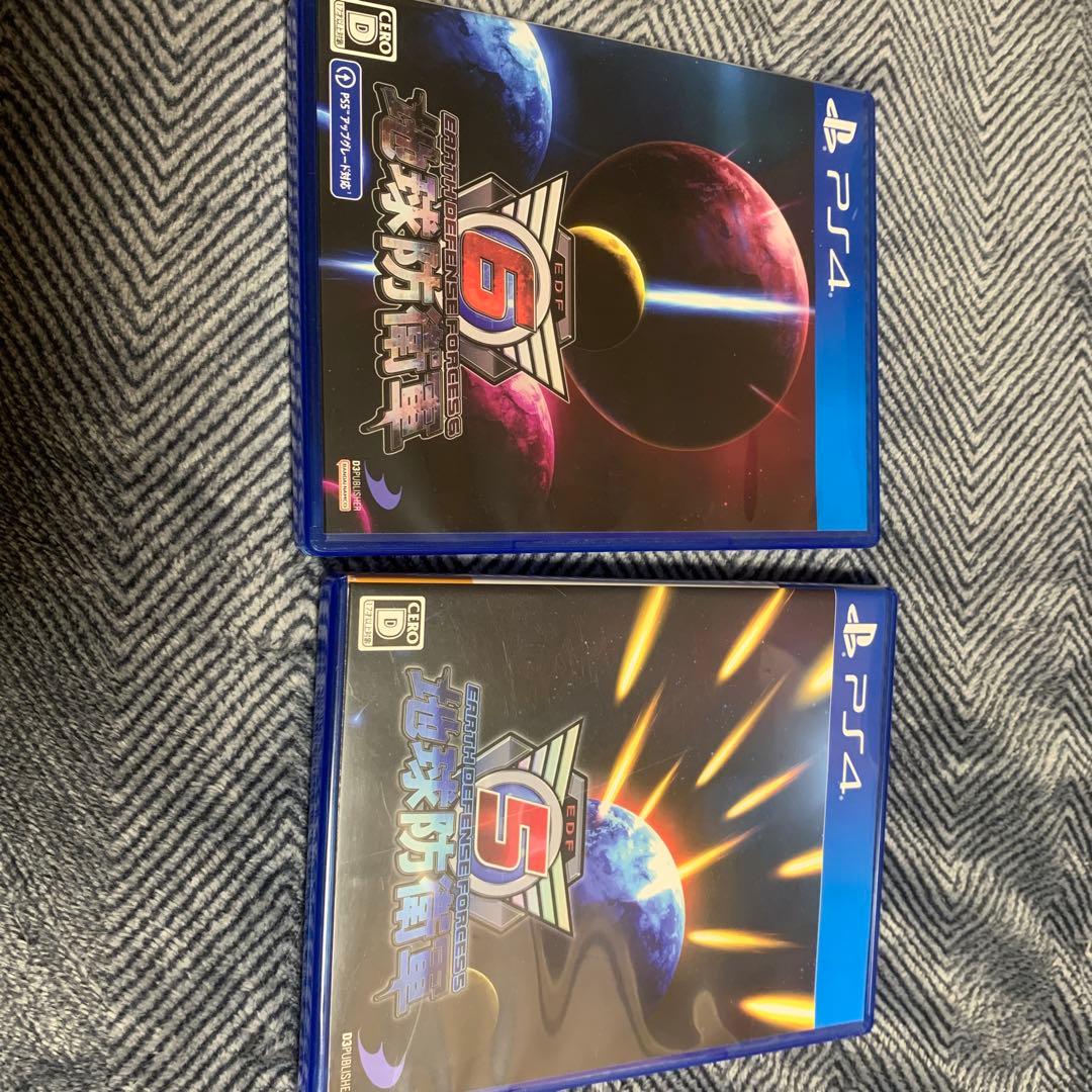 地球防衛軍6 u0026 5 セット PS4