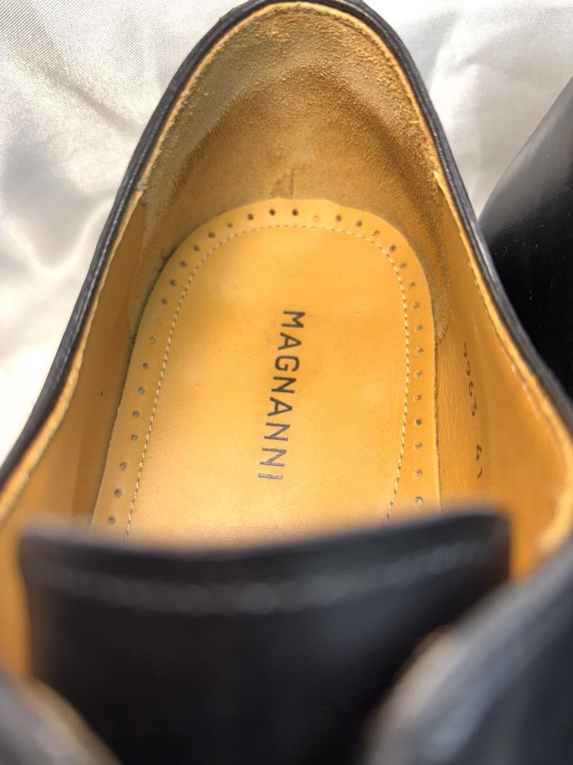MAGNANNI ホールカット　EU41(25.5) 黒