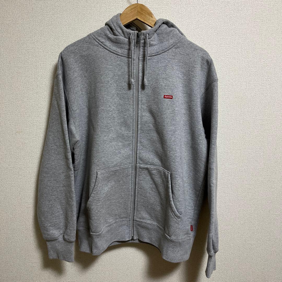 Supreme スモールボックスロゴ　ジップアップパーカー　M フェイスマスクトップス