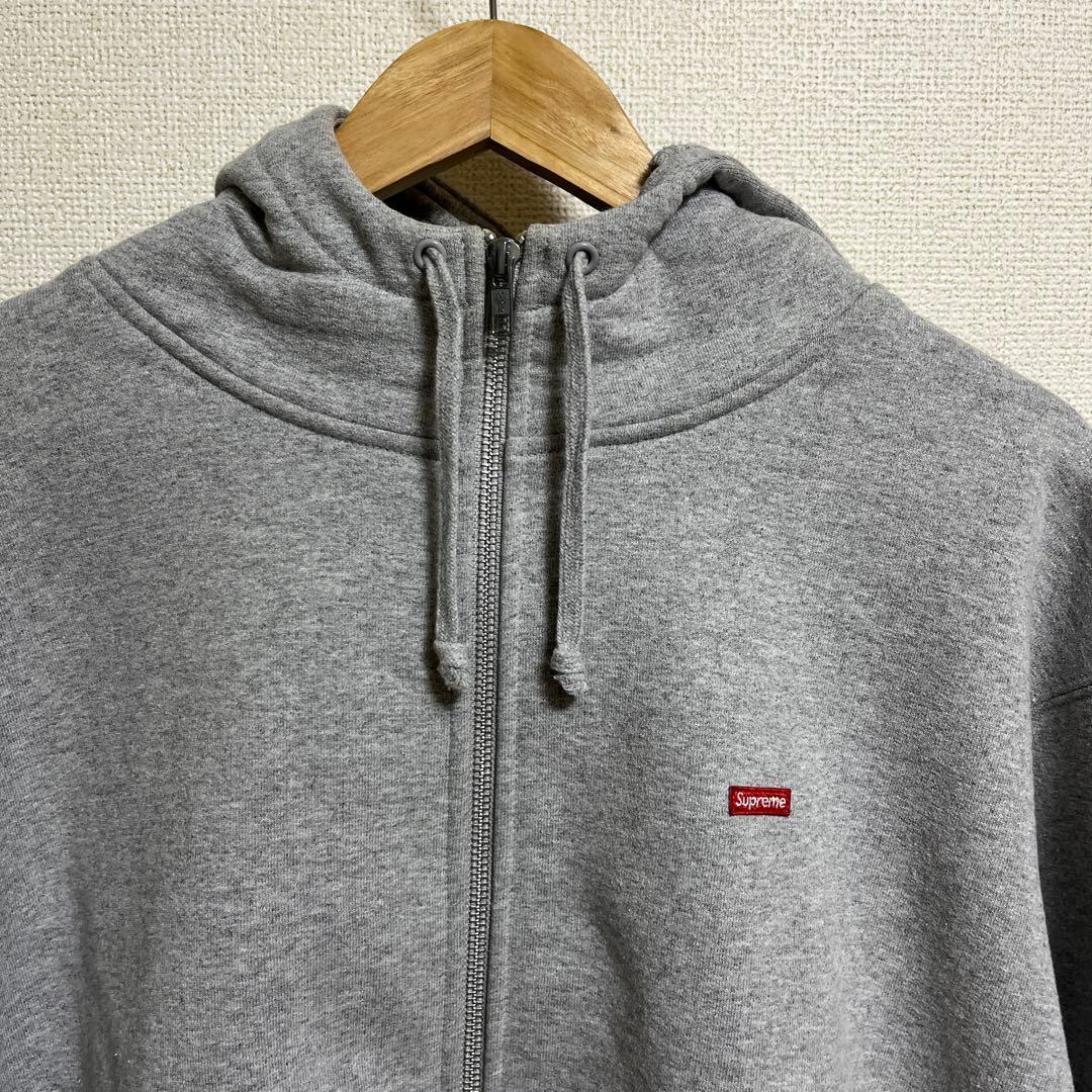 Supreme スモールボックスロゴ　ジップアップパーカー　M フェイスマスク