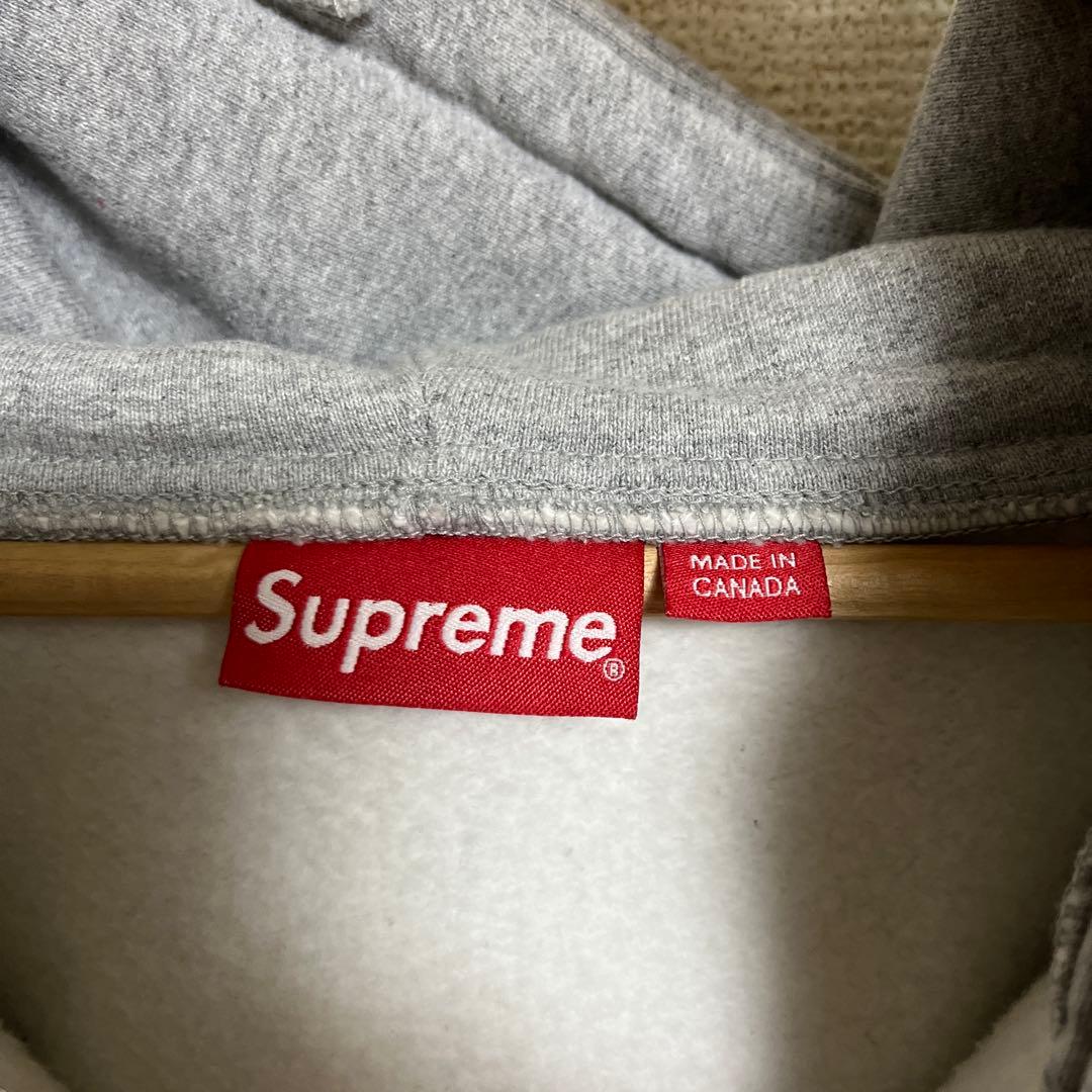 Supreme スモールボックスロゴ　ジップアップパーカー　M フェイスマスク