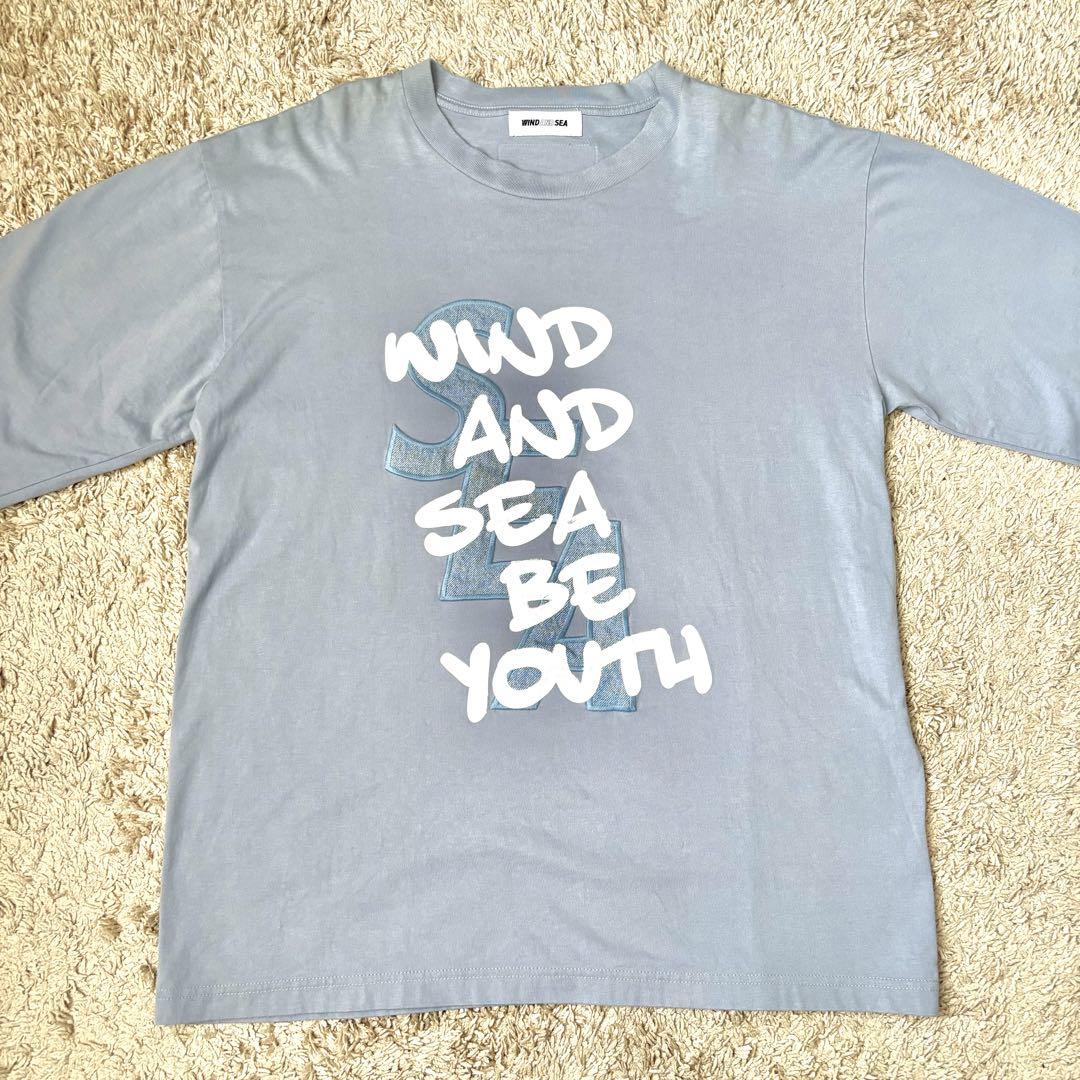 【美品】 Wind and sea デニム de ミライ ロンT カットソー L