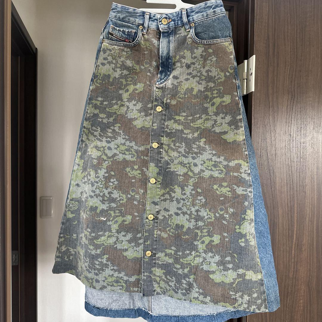 DIESEL♡デニムロングスカート
