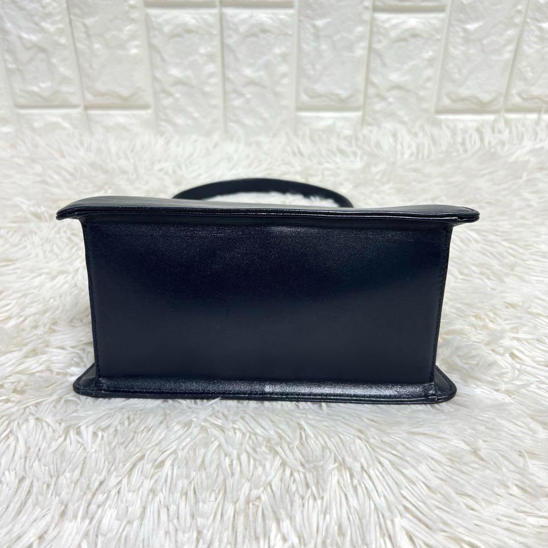 未使用♡HANAE MORI 2way ハンドバッグ レザー フォーマル がま口
