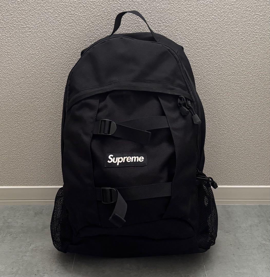 14SS Supreme シュプリーム　バッグパック　ブラック　良品