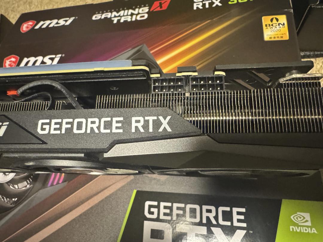 グラフィックボード・グラボ・ビデオカード MSI GeForce RTX 3070 GAMINGX TRIO