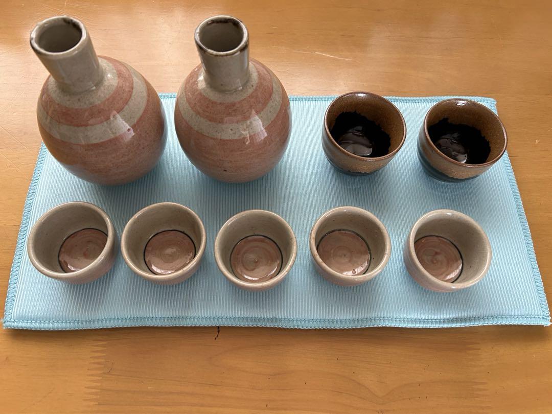 陶器製徳利盃セット