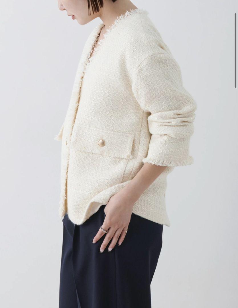 新品未使用品！2025年新作STATE OF MIND　tweed jacket