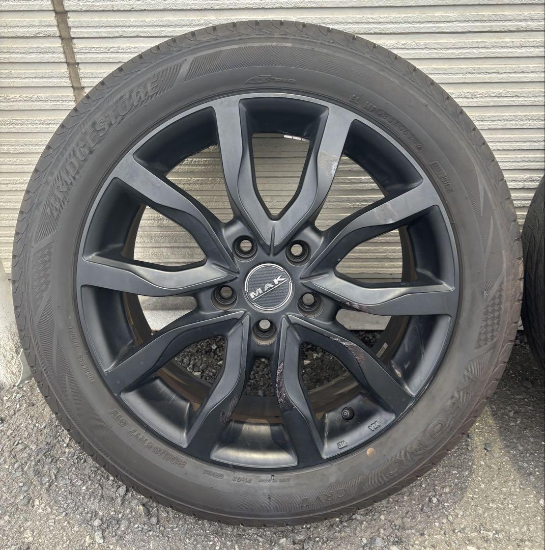 2024年製REGNO 205/55R17 17インチアルミホイール付き