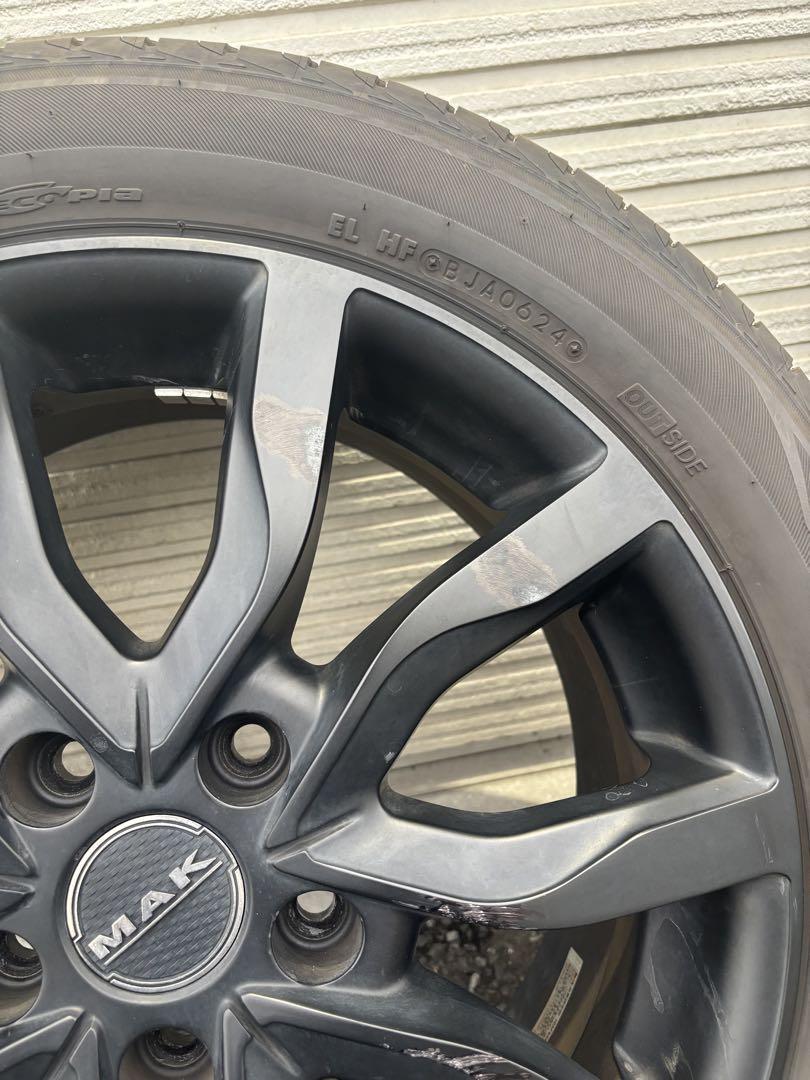 2024年製REGNO 205/55R17 17インチアルミホイール付き