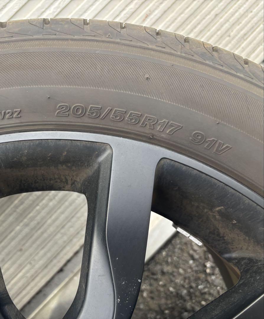 2024年製REGNO 205/55R17 17インチアルミホイール付き