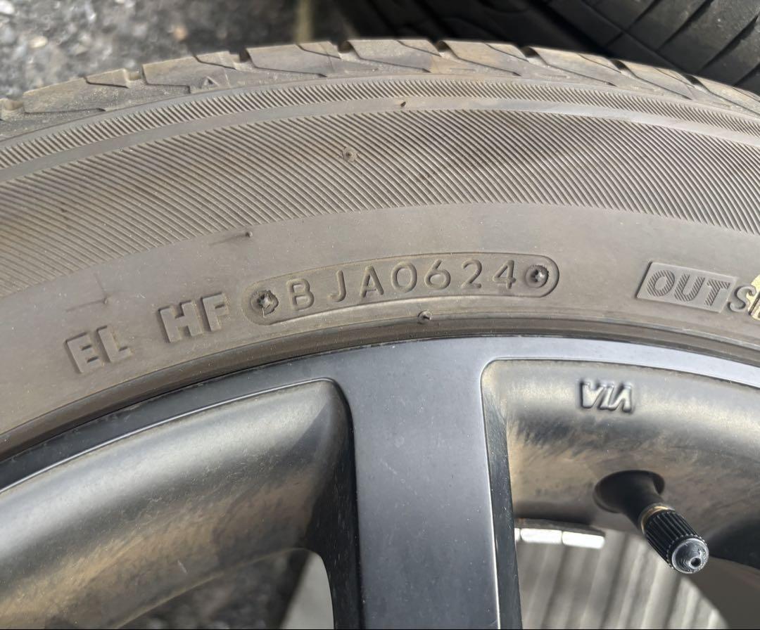 2024年製REGNO 205/55R17 17インチアルミホイール付き
