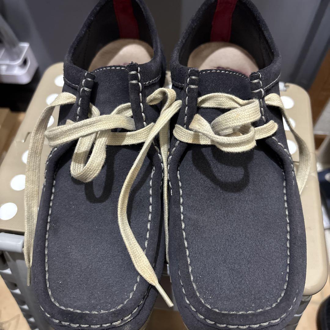 Clarks モカシン スエード