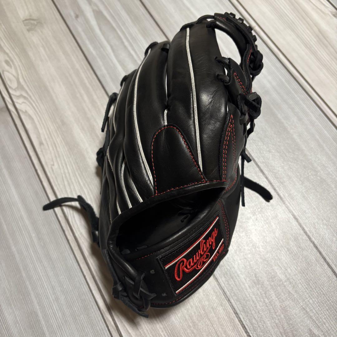 【美品】　野球 グローブ 軟式 大人 右投げ ローリングス ハイパーテック