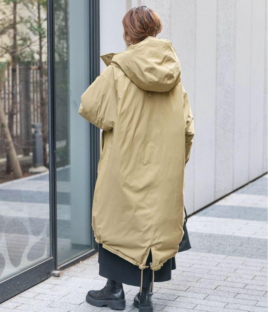 Spick and Spanスピックアンドスパン　撥水フーデットダウンコート36