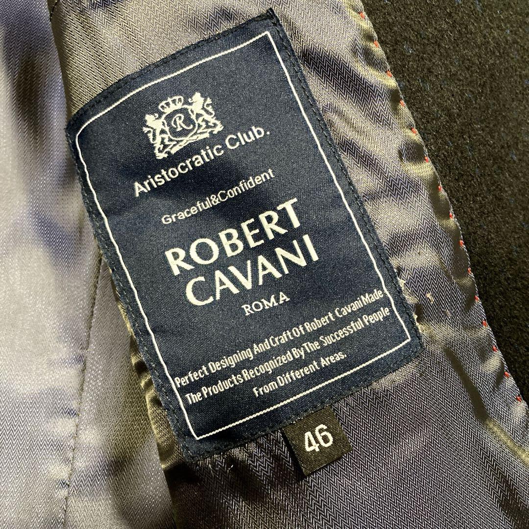 【未使用に近い】ROBERTCAVANI テーラードジャケット　カシミヤ100