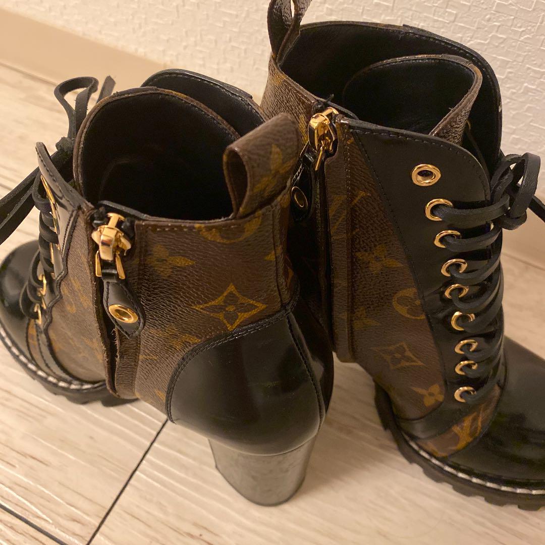 LOUIS VUITTON ルイヴィトン スタートレイル アンクル ブーツ