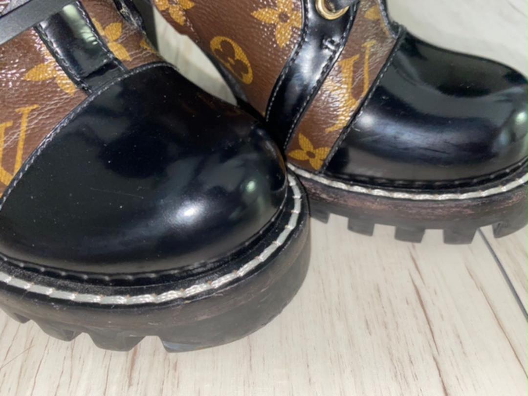 LOUIS VUITTON ルイヴィトン スタートレイル アンクル ブーツ