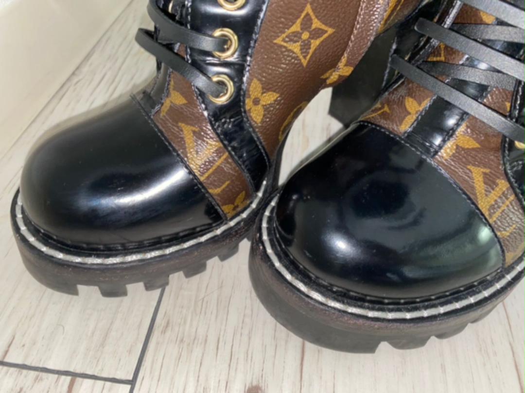 LOUIS VUITTON ルイヴィトン スタートレイル アンクル ブーツ