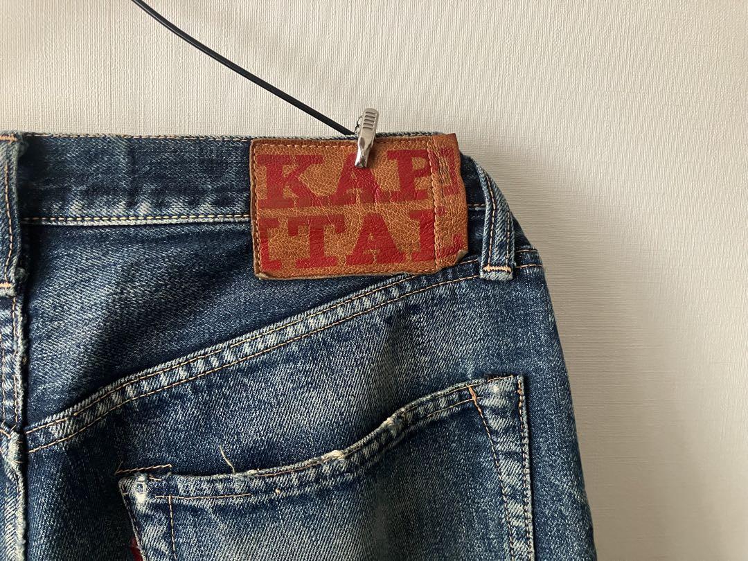 KAPITAL ダメージ加工デニムパンツ 31 パンツ