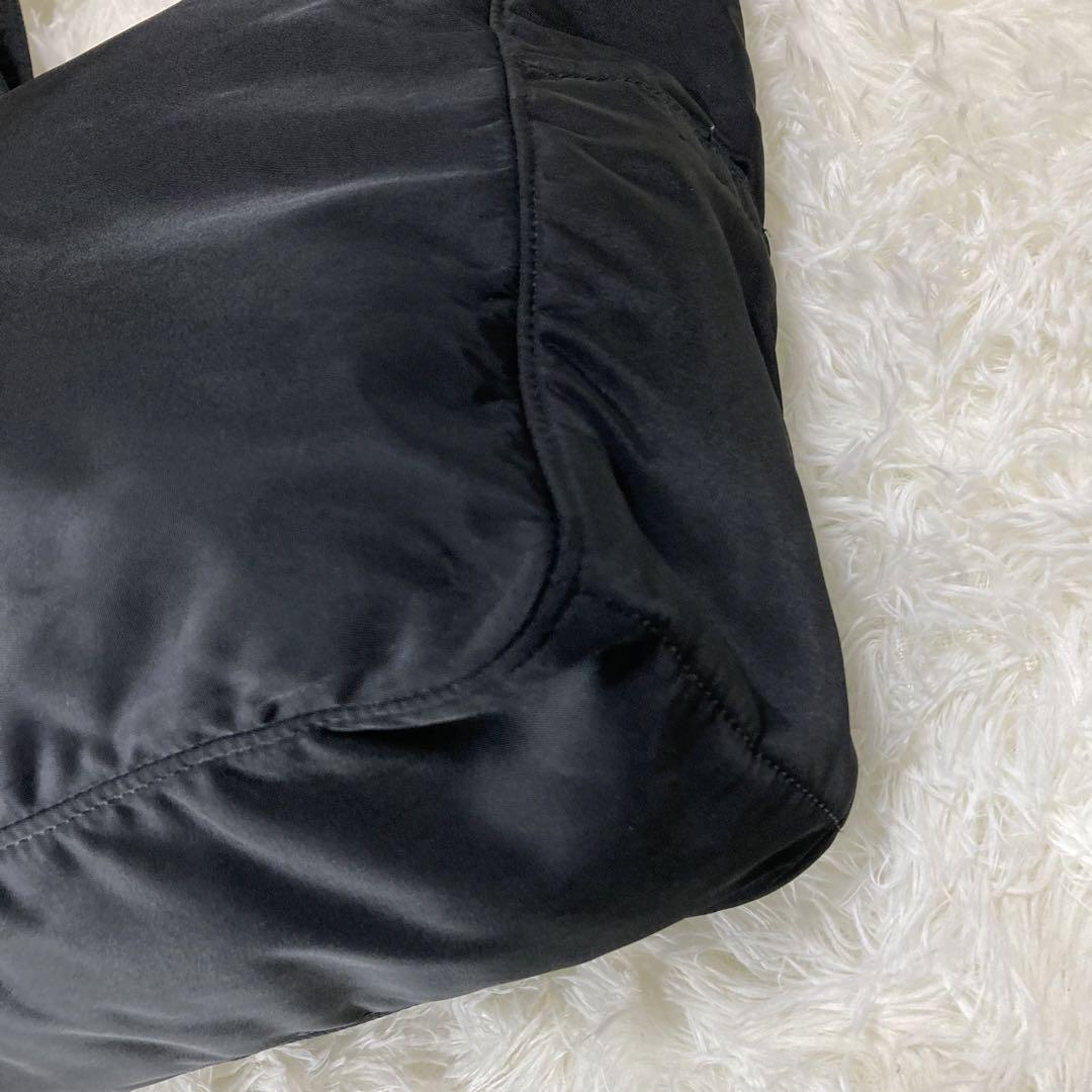 【美品】PORTER ポーター クリーム トートバッグ ブラック