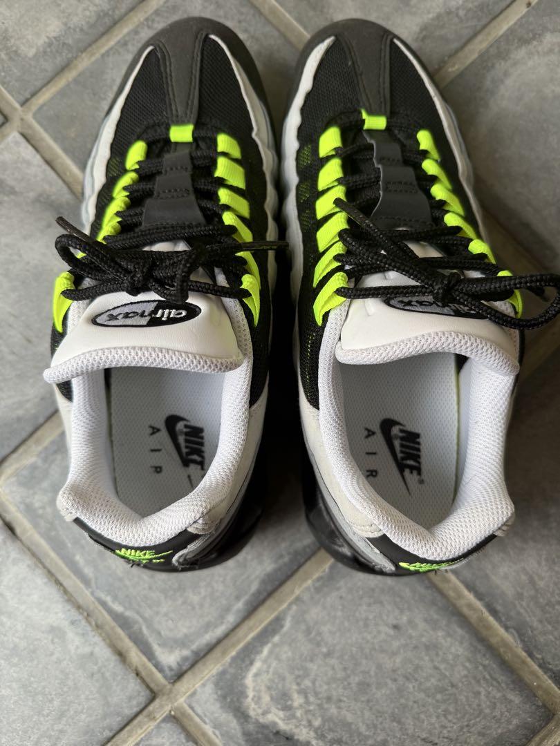 NIKE by you】Air Max 95 ブラック/グレー/イエロー